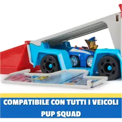 Paw Patrol Pup Squad Patroller con Veicolo di Chase 3+ Anni - action figures ed accessori