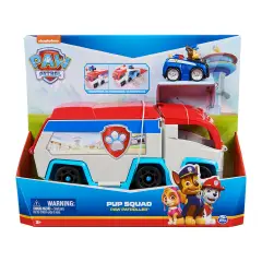 Paw Patrol Pup Squad Patroller con Veicolo di Chase 3+ Anni - action figures ed accessori