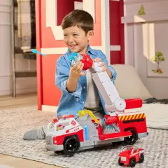 Paw Patrol Fire Rescue Camion Dei Pompieri - action figures ed accessori