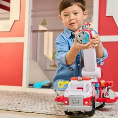 Paw Patrol Fire Rescue Camion Dei Pompieri - action figures ed accessori
