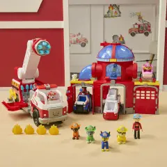 Paw Patrol Fire Rescue Camion Dei Pompieri - action figures ed accessori