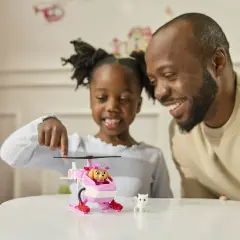 Paw Patrol Fire Rescue Skye – Elicottero con Cesta e Gattino - action figures ed accessori