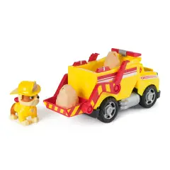 Paw Patrol Fire Rescue Rubble – Camion Ribaltabile 3+ - action figures ed accessori