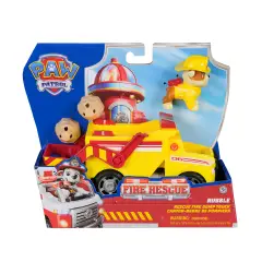 Paw Patrol Fire Rescue Rubble – Camion Ribaltabile 3+ - action figures ed accessori