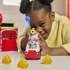 PAW Patrol Fire Rescue Stazione dei Pompieri con Luci e Suoni - action figures ed accessori