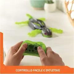 HEX BOTS Geco Interattivo RC – Si Arrampica su Muri e Pavimenti - radiocomandi