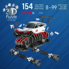 Puzzle 3D Porsche 911 GT3 Cup - puzzle 3d