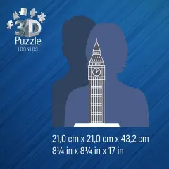 Puzzle 3D Iconics Big Ben Led - puzzle 3d