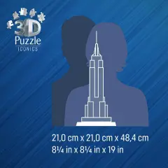 Puzzle 3D Iconics Empire State Building Led - puzzle 3d
