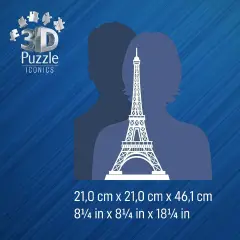 Puzzle 3D Iconics Tour Eiffel Led - puzzle 3d