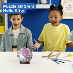 Puzzle 3D Ball Hello Kitty - puzzle 3d