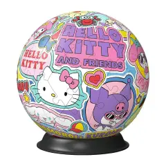 Puzzle 3D Ball Hello Kitty - puzzle 3d