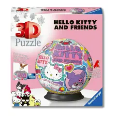 Puzzle 3D Ball Hello Kitty - puzzle 3d