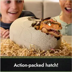 Primal Hatch Interactive Dinosaur Egg with Realistic Hatch - action figures and accessories