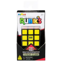Rubik’s Cubo 3x3 Timed con Cronometro Integrato – Sfida il Tempo - Giochi di Abilità