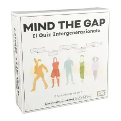 Mind the Gap – Gioco da Tavolo Quiz Intergenerazionale per Famiglie - giochi di società