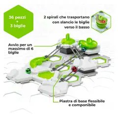 GraviTrax GO Rotative, 40 Pezzi - Giochi di società