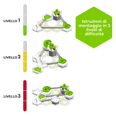 GraviTrax GO Rotative, 40 Pezzi - Giochi di società