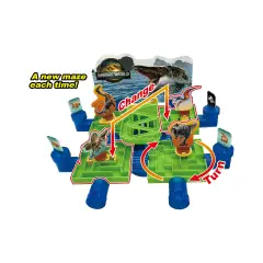 Jurassic World Maze Game - action figures and accessories