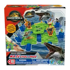 Jurassic World Maze Game - action figures and accessories