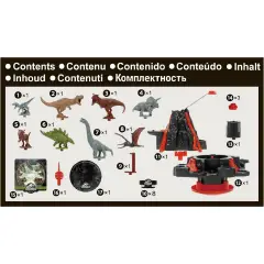 Jurassic World Shaky Volcano - action figures ed accessori