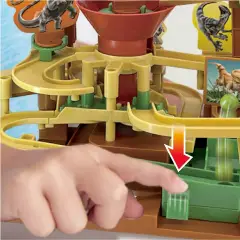 Jurassic World Adventure Game - action figures and accessories