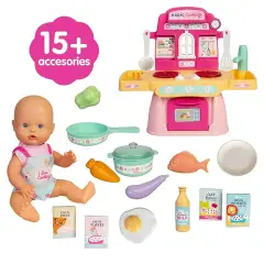 Nenuco Magic Cooking | Bambola 30 cm con Cucina Interattiva Luci e Suoni - Bambole e accessori