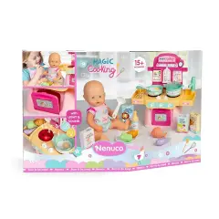 Nenuco Magic Cooking | Bambola 30 cm con Cucina Interattiva Luci e Suoni - Bambole e accessori
