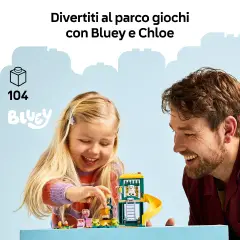 Lego Bluey Divertimento Al Parco Giochi di Bluey e Chloe 11201 - lego