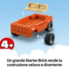 Lego Bluey Vacanza sulla Spiaggia della Famiglia di Bluey 11202 - lego