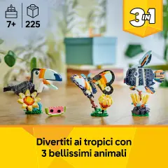 Lego Creator Animali Selvatici: Tucano Tropicale 31173 - lego