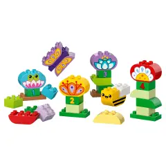LEGO DUPLO Giardino e Fiori Creativi 10444 con Animali e Numeri - Costruzioni in plastica