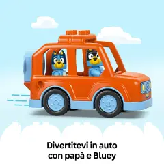 Lego Duplo Bluey Visita alla Gelateria di Bluey 10458 - Gioco Educativo - Costruzioni in plastica