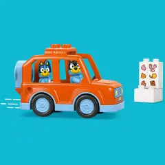 Lego Duplo Bluey Visita alla Gelateria di Bluey 10458 - Gioco Educativo - Costruzioni in plastica