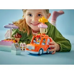 Lego Duplo Bluey Visita alla Gelateria di Bluey 10458 - Gioco Educativo - Costruzioni in plastica