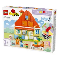 Lego Duplo Bluey Casa della Famiglia di Bluey con Gioco di Memoria 10459 - Costruzioni in plastica