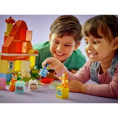 Lego Duplo Bluey Casa della Famiglia di Bluey con Gioco di Memoria 10459 - Costruzioni in plastica