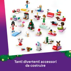 LEGO Friends Calendario Avvento 2025 con 5 Mini Bamboline e Animali - 42668 - lego