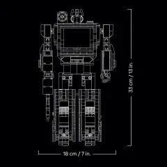 Lego Icons Transformers: Soundwave 10358 - lego
