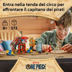 Lego One Piece La Tenda del Clown 75637 - lego