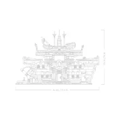 Lego One Piece Baratie Il Ristorante Galleggiante 75640 - lego