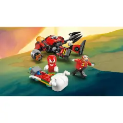 Lego Sonic Knuckles Vs. Il Mech Egg Crusher del Dr. Eggman 77005 - lego
