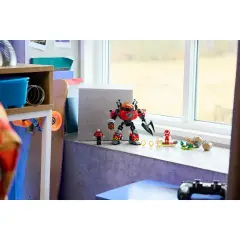 Lego Sonic Knuckles Vs. Il Mech Egg Crusher del Dr. Eggman 77005 - lego