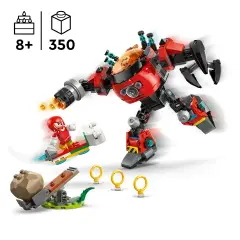 Lego Sonic Knuckles Vs. Il Mech Egg Crusher del Dr. Eggman 77005 - lego