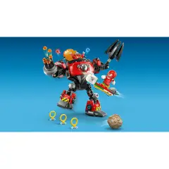 Lego Sonic Knuckles Vs. Il Mech Egg Crusher del Dr. Eggman 77005 - lego