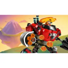 Lego Sonic Knuckles Vs. Il Mech Egg Crusher del Dr. Eggman 77005 - lego