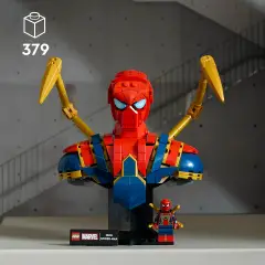Lego Super Heroes Marvel Busto di Iron Spider-Man 76326 - lego