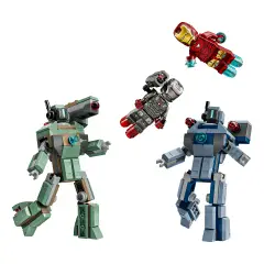 Lego Super Heroes Marvel Iron Man e War Machine Contro I Droni di Hammer 76320 - lego