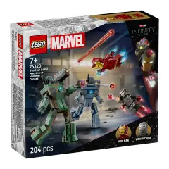 Lego Super Heroes Marvel Iron Man e War Machine Contro I Droni di Hammer 76320 - lego
