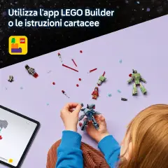 Lego Super Heroes Marvel Iron Man e War Machine Contro I Droni di Hammer 76320 - lego